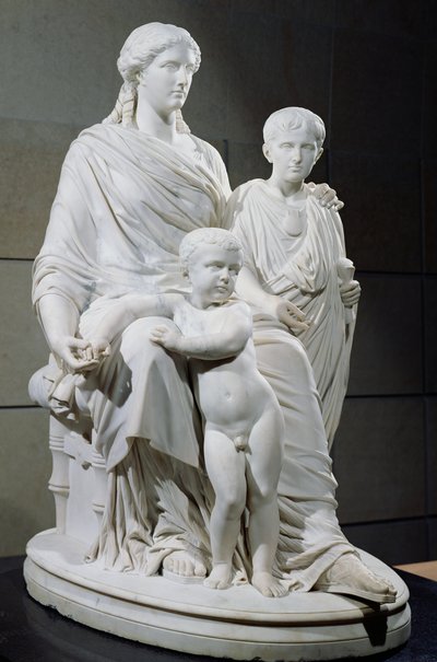 Cornelia, Mother of the Two Gracchi Brothers, 1861 by Pierre Jules Cavelier